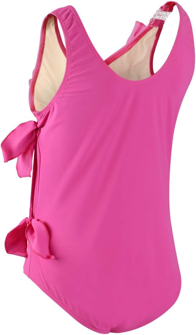 KesVir Girls Incontinence Swimsuit Pink/Blue Wrap Around Swimming