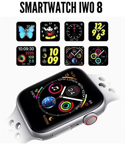 Relogio inteligente smartwatch iwo8 44mm lançamento 2019 cores rosa Clearance