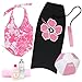 Sophia's 18 Inch Doll Beach Set of 6 Pieces, Doll Bathing Suit, Towel, Beach Ball and More