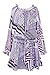 Truly Me, Big Girls Long Sleeve Chiffon Dress with Smocking Waist, 7-16