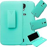 Studio 6.0 HD Case, SOGAÂ® [Holster Combo Series] Slim Hard Armor Case with Kickstand and Swivel Belt Clip for BLU Studio 6.0 HD D650A (NOT Compatible With BLU STUDIO 6.0 LTE) - Teal