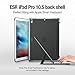 ESR Clear Case for iPad Air 3 / iPad Pro 10.5 Rear Case, [Fits with Smart Keyboard and Smart Cover] Slim Fit Back Shell Cover Yippee Hard Shell Cover for iPad Air 3 2019 / iPad Pro 10.5 2017,Gray