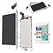 recyco Compatible LCD Screen Replacement for iPhone 6 Plus - White Full Replacement Touch Digitizer with Home Button + Sensor+Front Camera Frame Housing Assembly Panel