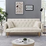 Eafurn Convertible Futon Bed, Button Folding