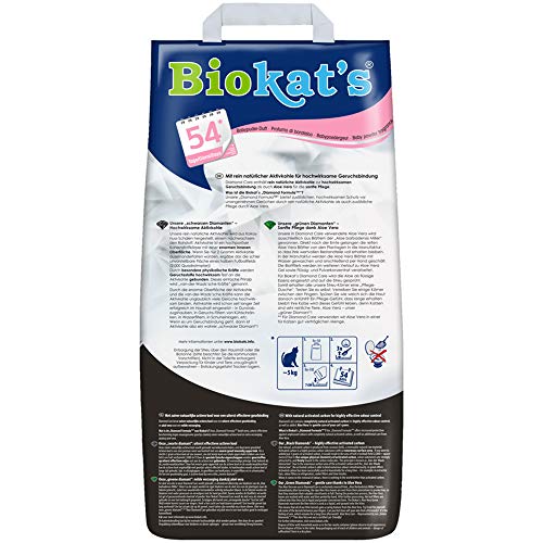 Biokats-Diamond-Care-Fresh-mit-Duft-Feine-Katzenstreu-mit-Aktivkohle-und-Aloe-Vera-1-Sack-1-x-10-L
