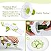 Mandoline Slicer w/ 5-Blades Side Storage, Premium Vegetables Cutter, Chopper, Peeler, Julienne Slicer, Grater, Zoodle Maker, Perfect for Potato, Onion, Zuchinni, French Fry by Eranthe