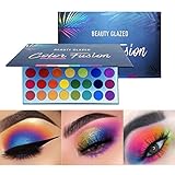 Beauty Glazed High Pigmented Makeup Palette Easy to Blend Color Fusion 39 Shades Metallic and Shimmers Eyeshadow Sweatproof and Waterproof Eye Shadows