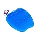 Shower Foot Scrubber Massager & Cleaner for Shower Floor with Suction Cup Improves Foot Circulation & Reduces Foot Pain Blue KIAYACI (Blue)