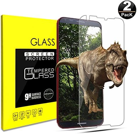 Google Pixel 2 XL Screen Protector, Tempered Glass Screen Protector, [2Pack] [9H Hardness] [Case Friendly] Film Screen Protector for Pixel 2 XL 2017 [HD Clear][Case Friendly] (Pixel2 XL)