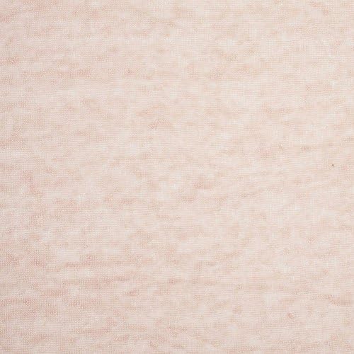 Cloud Pink Viscose Jersey Sweater Knit w/ White Backing