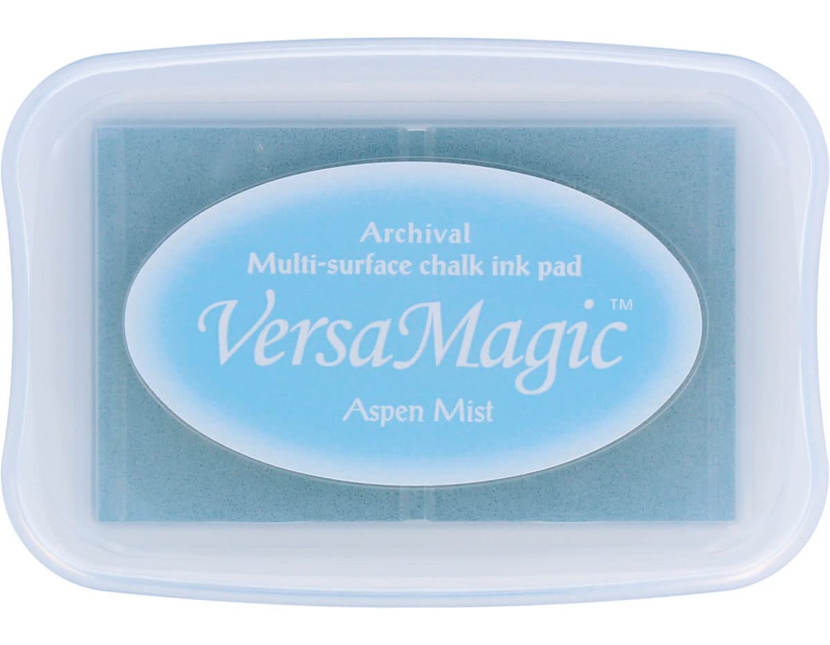 Tsukineko Versamagic Chalk-Finish Ink Pad - Aspen Mist