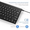 Wireless-Rechargeable-Keyboard-Jelly-Comb-KUS-009D-24GHz-Compact-Wireless-Keyboard-QWERTY-UK-Layout-Ultra-Slim-Portable-Black Wireless Rechargeable Keyboard, Jelly Comb KUS-009D 2.4GHz Compact Wireless Keyboard QWERTY UK Layout, Ultra Slim…