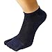 HONOW Men's No Show Tabi Socks, Split Toe Flip Flop Socks Low Cut Ankle Pack of 6