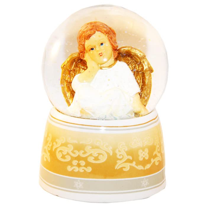 Minium Collection 20039 Snow Globe angel with music box 140mm height
