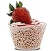Lace Cupcake Wrappers, Laser Cut (Pink, 100 Pack)