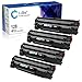 LxTek Compatible Toner Cartridge Replacement for Canon 128 CRG128 (Black, 4-Pack) primary