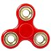 Tri Fidget Hand Spinner/Ultra Fast Bearings/Toy Great Gift- Perfect For Relieving Stress, Anxiety and Killing Time. (Red)