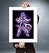 Anime Inspired DBZ Frieza Epic Evil Giclèe Print
