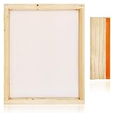 Worown 16 x 20 Inch Wood Silk Screen Printing Frame