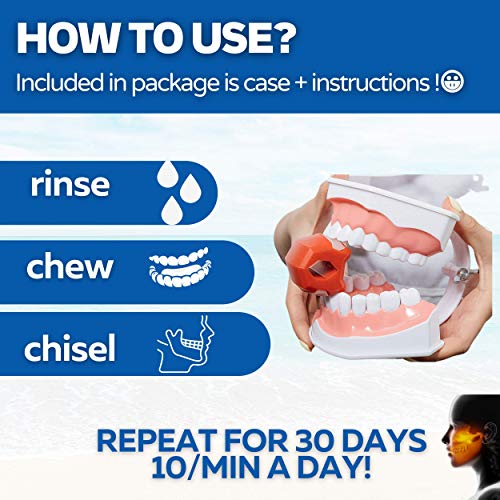 Jaw Definer Tool jawline Exerciser Face Ball Facial Toner Double Chin