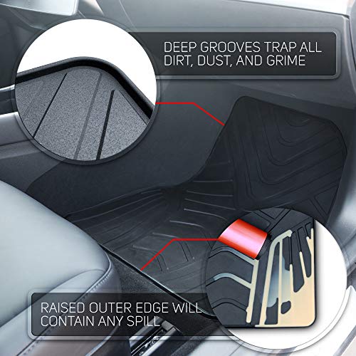 PBC Products Tesla Model 3 All Weather Floor Mats 20172022 with Cup