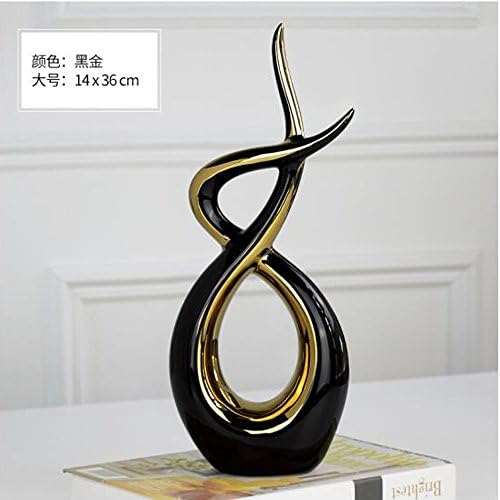huawi Modern Urban Trends Ceramic Abstract Sculpture Design Elegant Artwork statues home decor Crafts Creative figurine