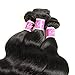 Colorful Queen Brazilian Virgin Hair Body Wave Remy Human Hair Bundles Weaves 7A Unprocessed Hair Extensions Natural Color