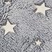 Glow in The Dark Throw Blanket, Plush, Soft, Fuzzy Fleece,Throw Blanket Double -Sided Flannel Fleece Sherpa, Fun Gift for Teens, Kids Girls Boys, Birthday Christmas, Grey 50