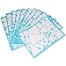jollylife 366PCS Christmas Snowflake Window Clings Decorations - Santa Clause/Elf/White Baubles/Bells Decals - Winter Wonderland Xmas Party Decor（11 Sheets）