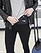 Peak Gear Money Belt for Travel - Large Size with RFID Blocking, Water-Resistant Nylon, and YKK Zippers (BLACK 1, LARGE)