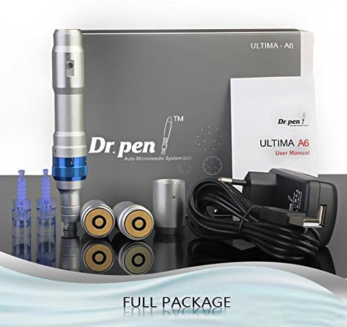 MISSAMMY Dr. Pen Derma Pen Ultima A6 Rechargable Micro Needle System Adjustable 0.25-2.5 mm