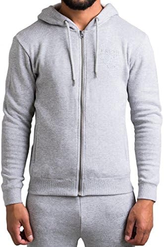 Fresh Ego Kid Knitted Zip Front Sweat Hoodie - Various Colours