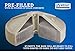 US Weight Durable 50 Pound Umbrella Base Designed to be Used with a Patio Table (Sand)