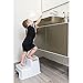 Dual Height 2 Step Stool for Toddlers and Kids (Mom's Choice Award Winner) (1-Pack, Beige)