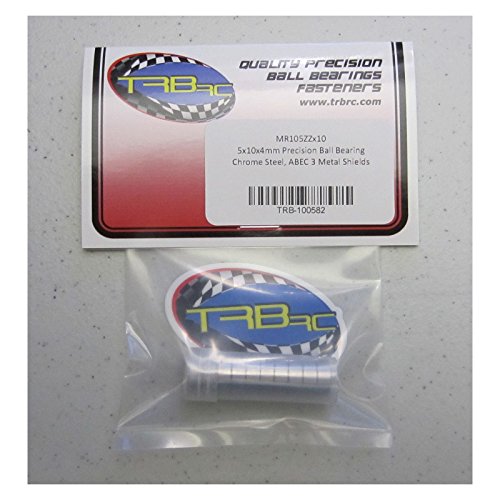 Traxxas 4609 5x10x4mm Replacement Precision Ball Bearings MR105-ZZ (10)