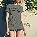 UGP Campus Apparel Groovy - Undead Zombie Hunting Chainsaw Shotgun Boomstick T Shirt - Large - Heather Military
