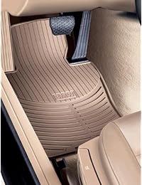 Tapetes delanteros BMW E39 originales OEM, serie 5, 525i, 528i, 530i y 540i de 1997   2003 (juego de 2 tapetes delanteros), Marrón