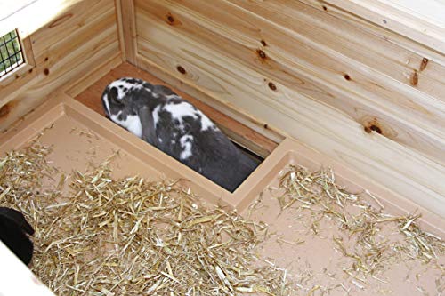 Kerbl Pet Kleintierstall TYROL ALPIN 119 x 100 x 119 cm – Bild 5