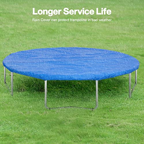 Zupapa 2021 Design 15ft 14ft 12ft 10ft Yard Trampoline with Safety Enclosure Ladder Jumping Mat