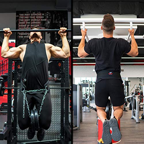 Armageddon Sports Premium Pull Up Weight Lifting Belt Dip Belt with
