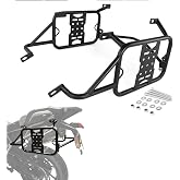 REARACE Saddlebag Support Racks Fit for Tiger 900/850 2020-2026 | Steel Construction with Rear Crossbars, Side Carrier Pannier Rack, Expands Cargo Capacity, Hardware Included