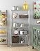 Whitmor 5 Tier Supreme Shelving Unit, Metal Storage Shelves, Adjustable Heavy Duty Shelf with Wheels, 400 lbs Capacity per Shelf, 2000 lbs Total for Pantry, Garage, Kitchen, Chrome
