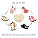 Keklle 2 Pairs of Foot Pads High Heel Insoles for Women Metatarsal Pads Ball of Foot Cushion Heel Insoles Pads for Women Shoe Inserts fit Gel Foot Pads Support Diabetic Prime