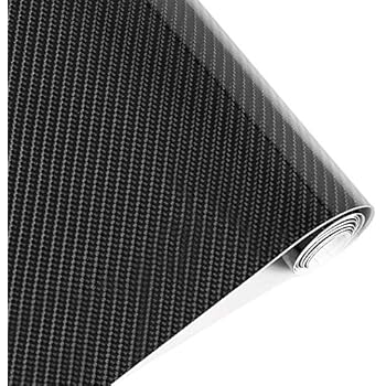amazon.com: vvivid high gloss black carbon fiber tech art