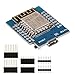 Makerfocus D1 Mini NodeMcu 4M Bytes Lua WiFi Development Board Base on ESP8266 ESP-12F N Compatible NodeMcu Arduino
