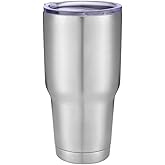 Gteller 30 oz Tumbler, Double Wall Stainless Steel Insulated Travel Mug with Lid for Hot Beverage and Cool Drink …