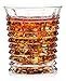 Tornado Classic Whiskey Glasses, Unique Scotch Glasses, Gift Pack Set of 2. Lead free, Dishwasher safe, Elegant Liquor Glass, Classic Glassware, Lead Free Cocktail Bourbon Tumbler