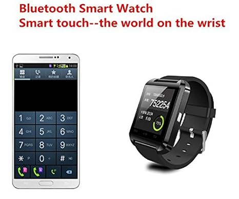 Bings U8 - Reloj inteligente (Bluetooth, para Smartphone): Amazon ...