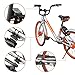 Enkeeo Bike Computer Wireless Speed and Cadence Bicycle Speedometer 2.4GHz Transmission with Large LCD Display, Distance/Time/Calories/Temperature Tracking Multi-Function