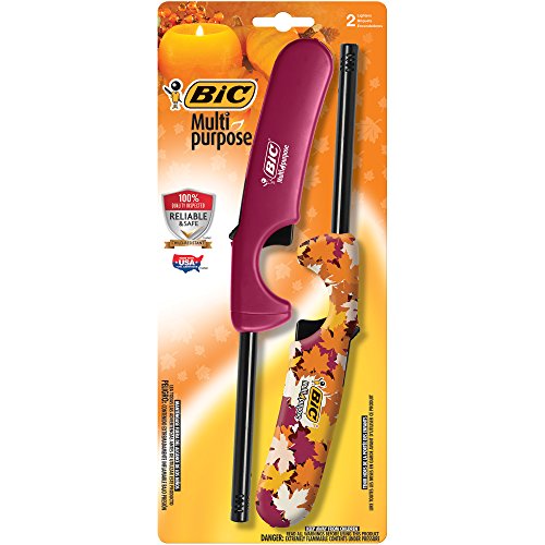 BIC Multi-Purpose Special Edition Autumn Lighter, 2-Pack